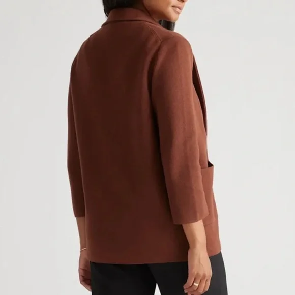 Quince 100% Organic Cotton Knit Blazer - Picture 3 of 11